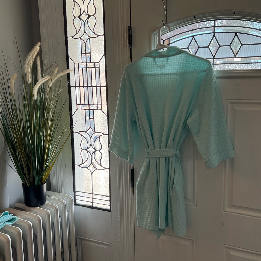 Croft & Barrow Intimates Waffle Knit Robe-M - Picture 3 of 16
